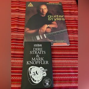 Official Mark Knopfler Guitar Styles Vol 1 Recorded versions Photos etc Like New